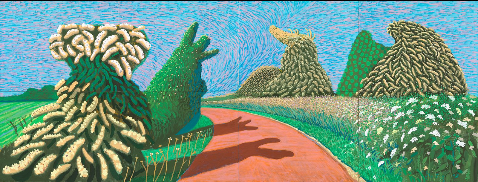 Hockney-Van Gogh exhibition is 'a tame, though colourful, bit of 