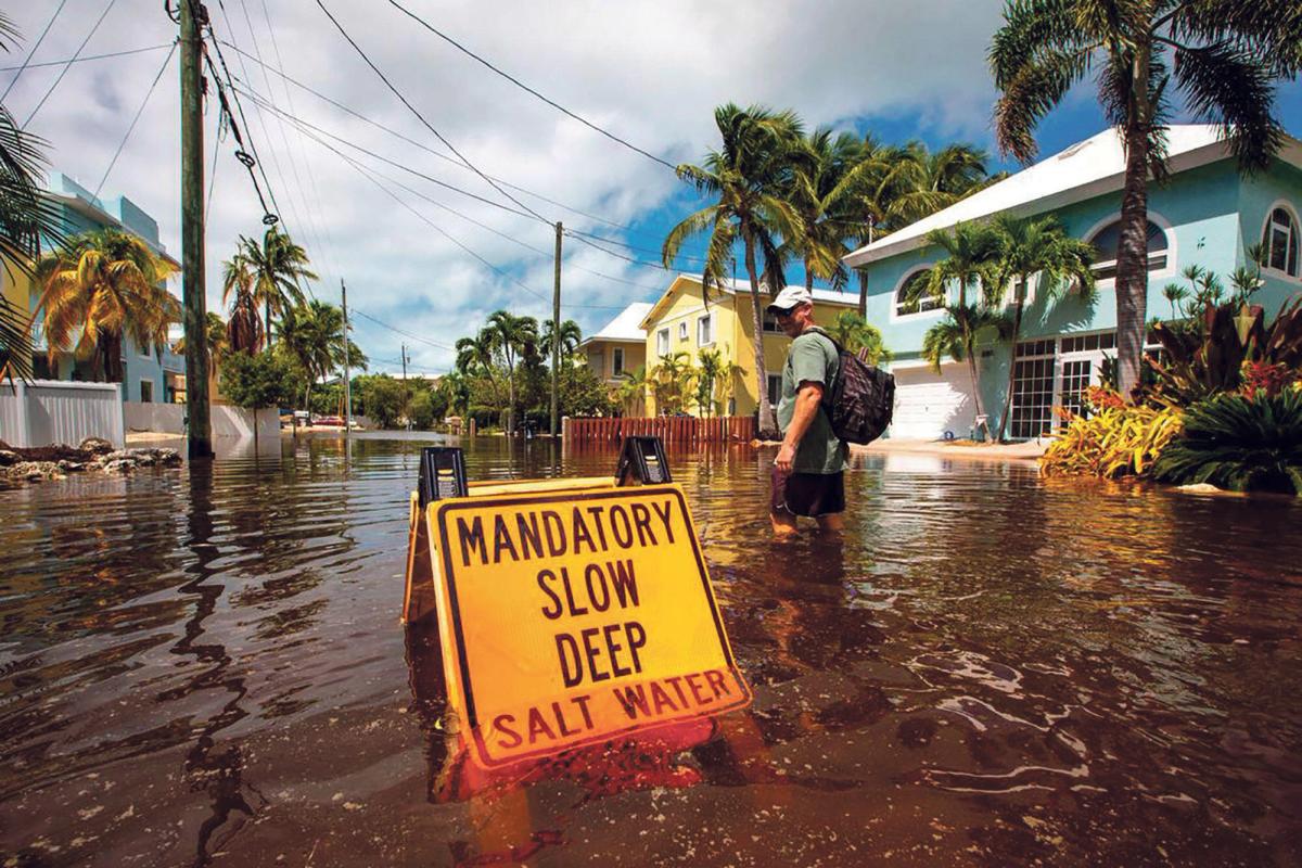 In 2022 Hurricane Ian caused severe flooding in Key Largo. Florida’s hurricanes are predicted to increase by 2030, particularly along the state’s Gulf Coast Daniel A. Varela/Miami Herald/TNS/Sipa USA