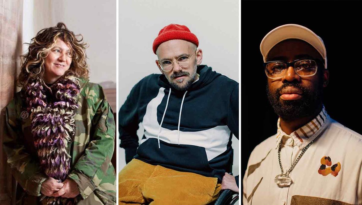 Anya Gallaccio, Ryan Gander and Harold Offeh are three of the five artists who have put forward ideas for the memorial Ryan Gander: photo: Benjamin McMahon; courtesy the Royal Academy of Arts, London and the artist. Harold Offeh: photo: Alex O’Brien