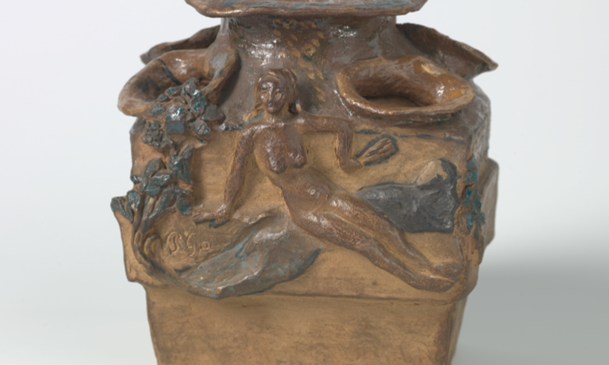 Van Gogh's family used an erotic Gauguin ceramic as a flower vase