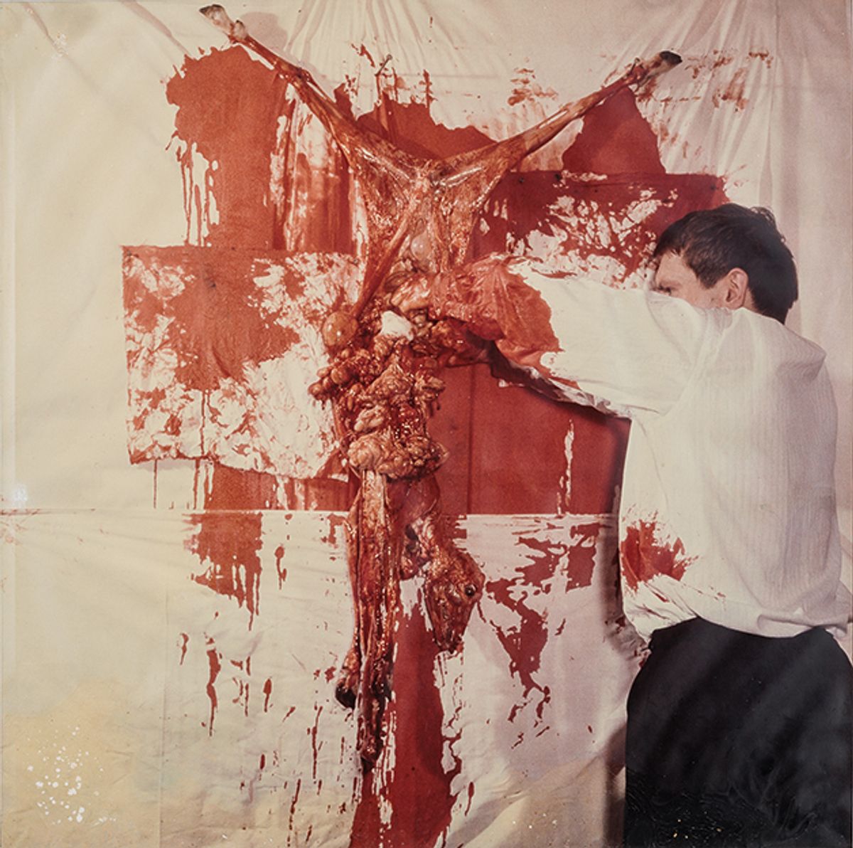 4.Aktion (1963) by Hermann Ntisch. Another Actionist, Otto Muehl, was jailed for sexual offences against children
© Manuel Carreon Lopez