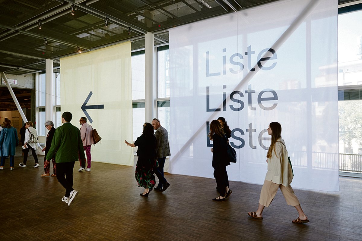 Liste has carved a niche as a champion of younger artists © Moritz Schermbach