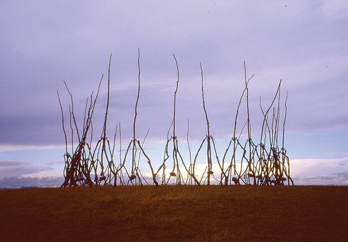 George Wyllie’s Thirty-two Spires for Hibernia (1994-96) will feature in the Wyllieum’s inaugural show Courtesy The George Wyllie Estate