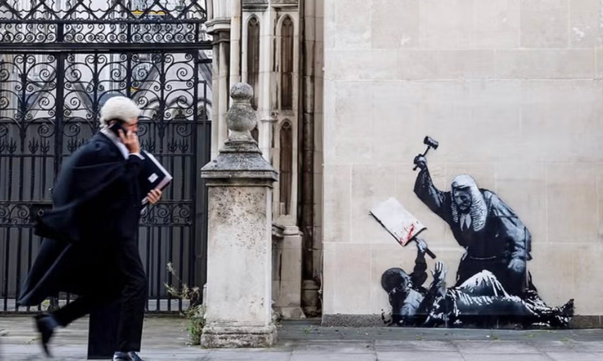 Criminal damage or critical commentary? Legal reflections on Banksy's short-lived judge mural
