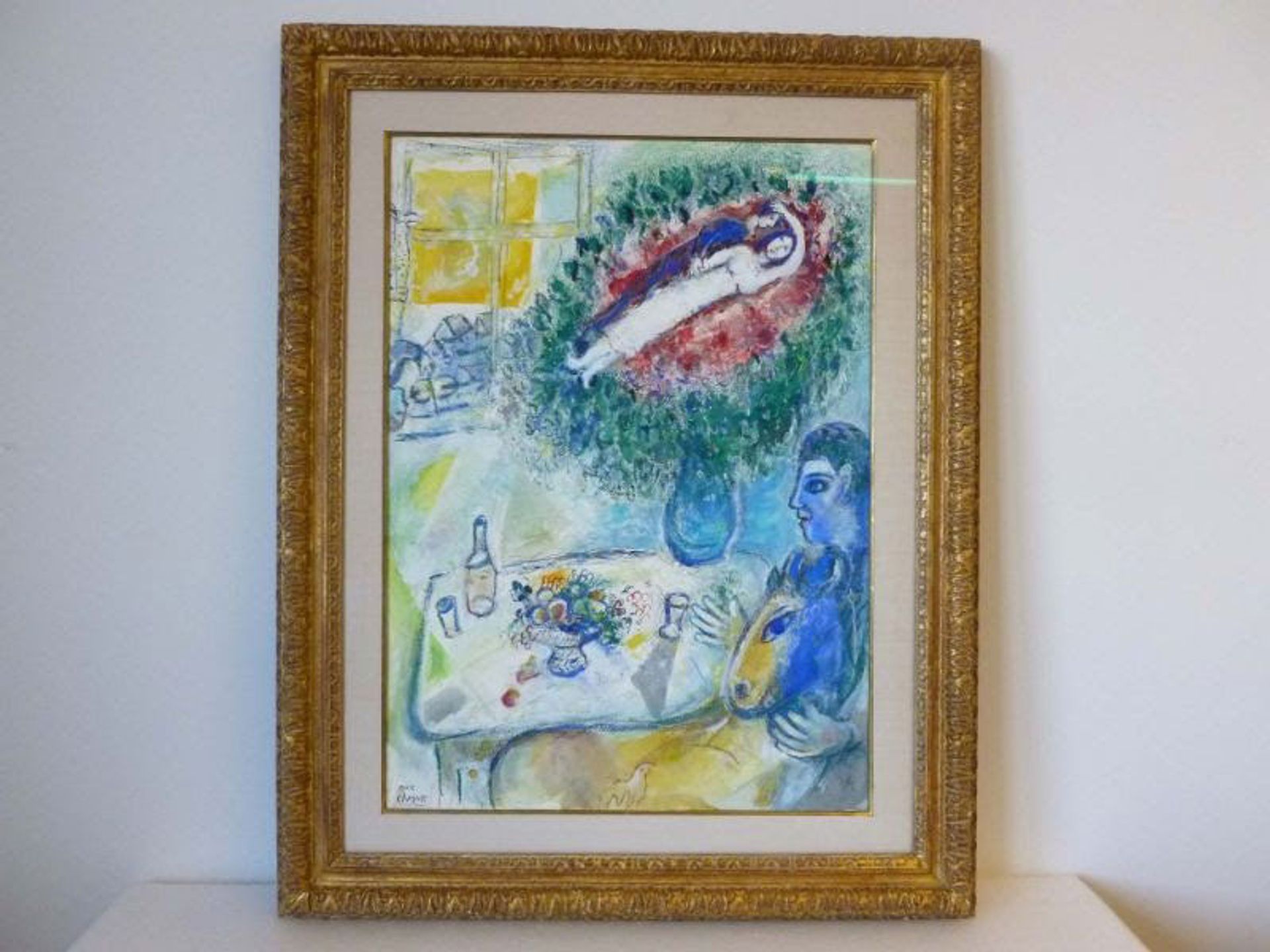 Chagall's Reverie was among the paintings sold by Sammons Courtesy of Manhattan District Attorney's office