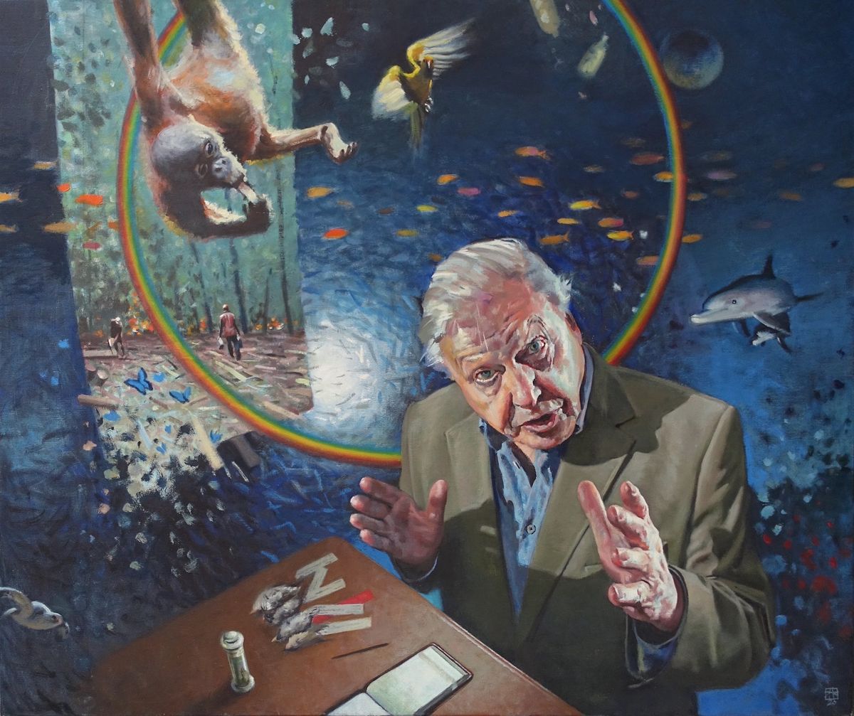 David Attenborough by David Copley

courtesy of Royal Society of Portrait Painters