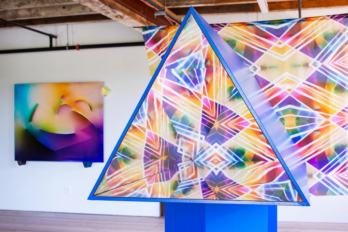 Installation view of Natalja Kent at Situations x Foreland. Courtesy Foreland.