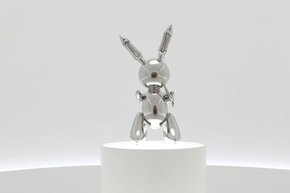 Dealer Bob Mnuchin placed the winning bid on “Rabbit” for $91m (with fees), restoring Koons to his former title of the most expensive living artist. Christie's