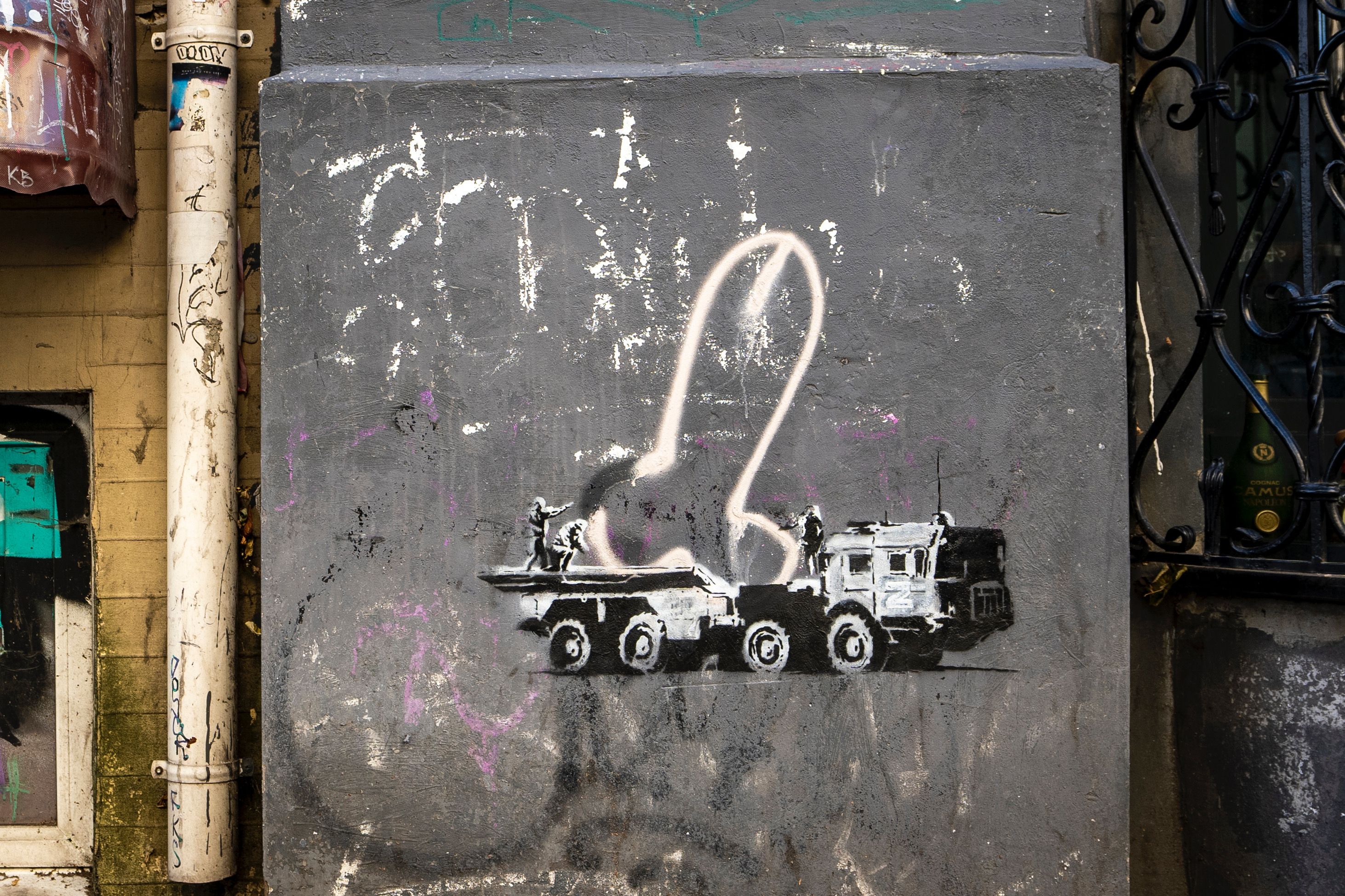 Banksy In Ukraine: Seven New Works Appear In War-torn Sites