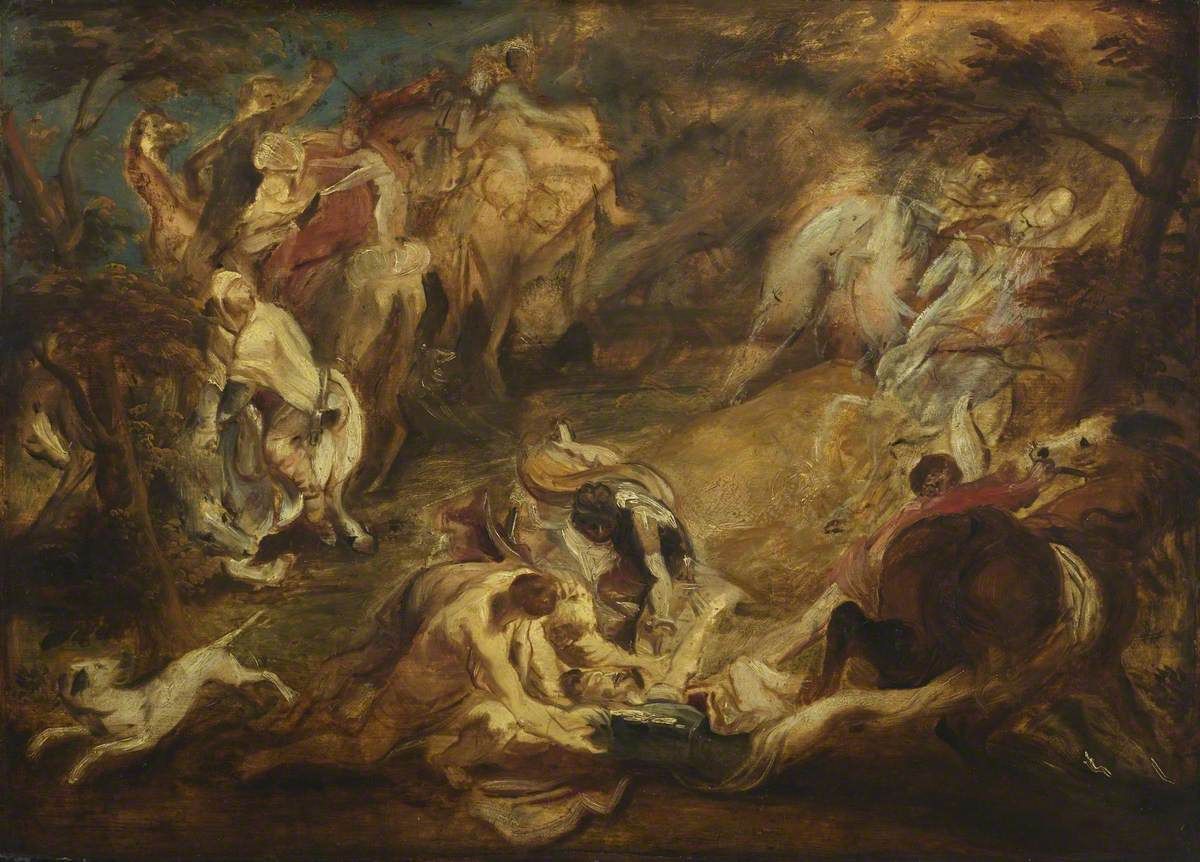 One of the disputed works: The Conversion of Saint Paul (1610-12). Housed at London's Courtauld Gallery
Photo: Art UK via Wikimedia