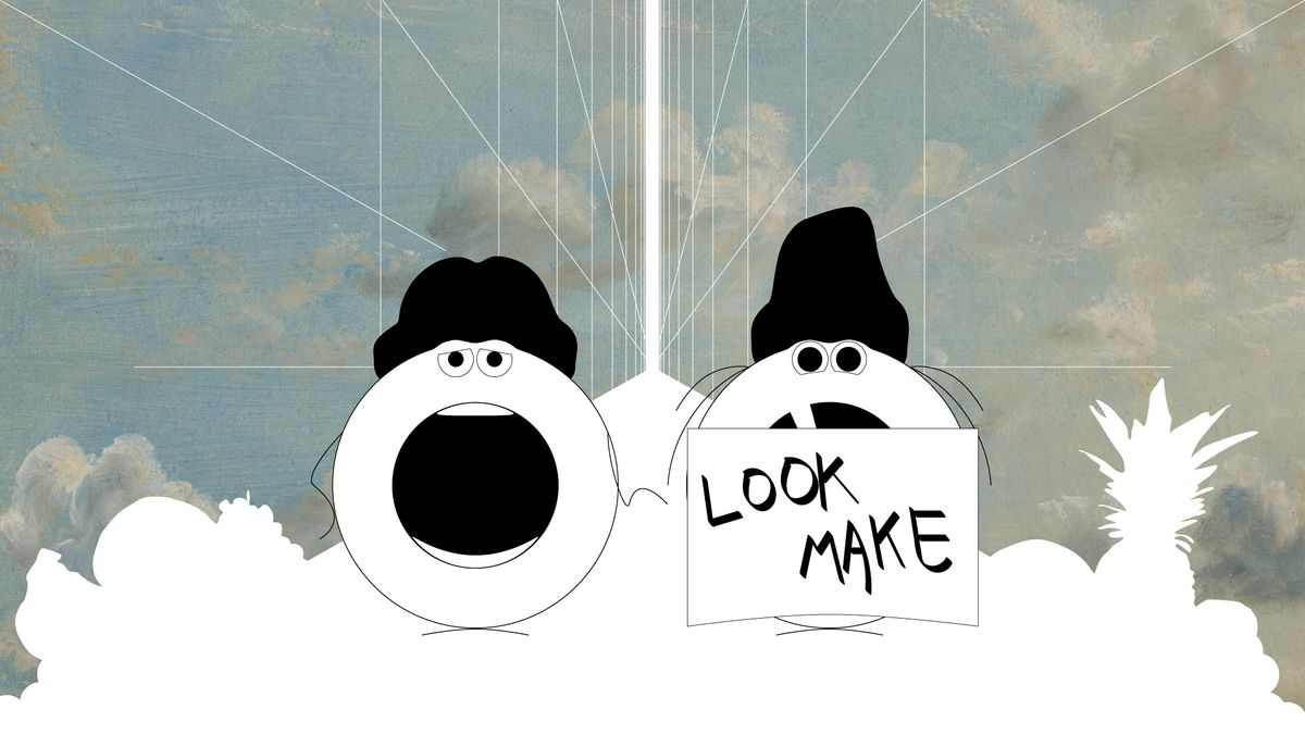 A still from The Look Make Show