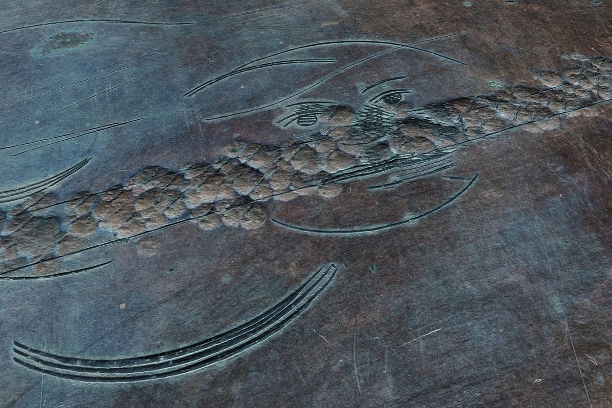 The engravings attributed to Blake show practice pieces by an apprentice learning the house style
Courtesy of the Bodleian Libraries