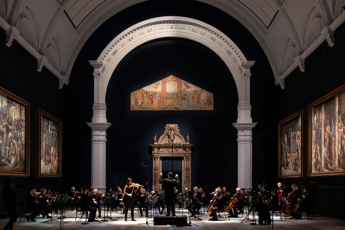 The Raphael  Court at the Victoria and Albert Museum in London Courtesy of Marquee TV and Platoon