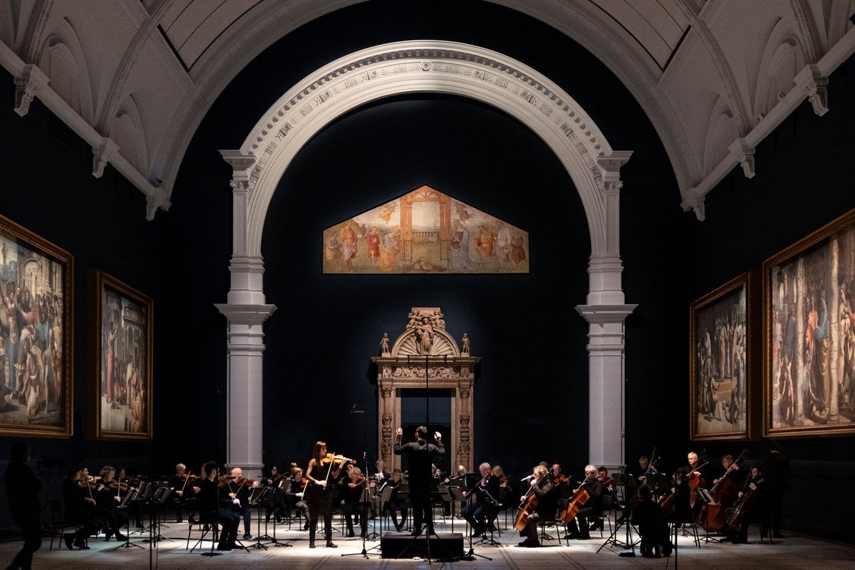 The Raphael Court at the Victoria and Albert Museum in London Courtesy of Marquee TV and Platoon