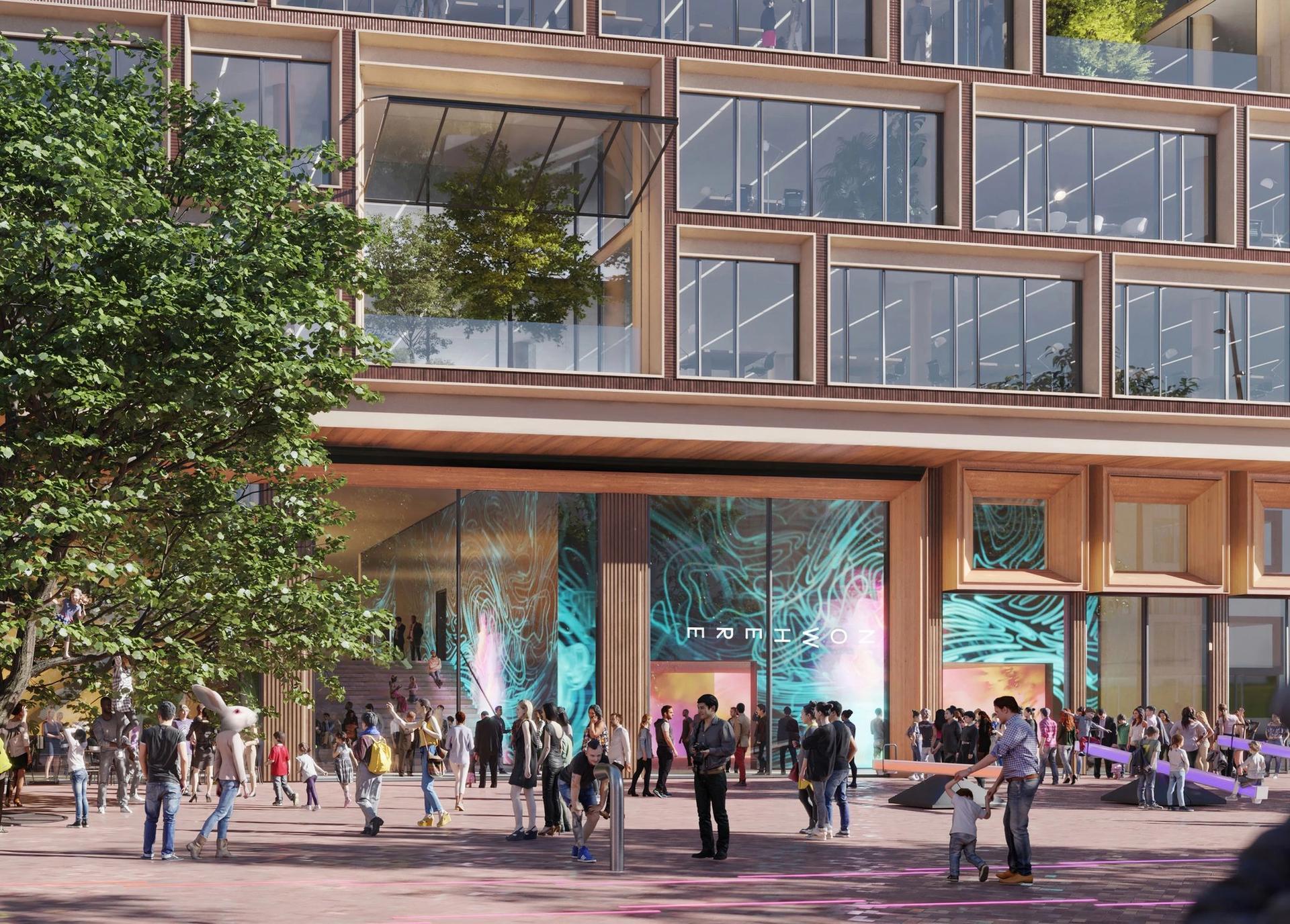 Nowhere will be located on the ground floor of Wonderwoods, a property development in central Utrecht that is due to break ground this autumn 