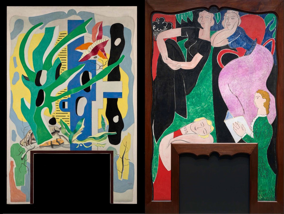 Léger: Estate of Fernand Léger/Artists Rights Society (ARS), New York. Matisse: courtesy of the Lewis Collection. Photo: The Museum of Fine Arts, Houston