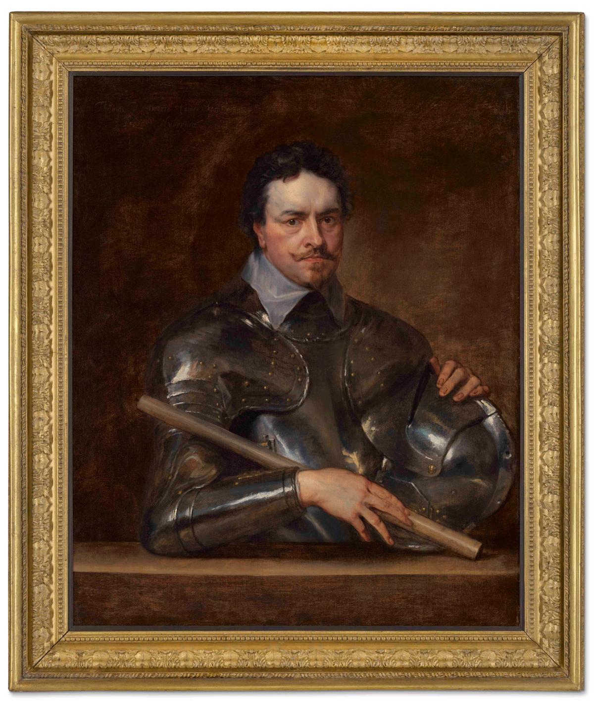 Portrait of Thomas Wentworth, 1st Earl of Strafford, by Anthony Van Dyck Courtesy of Christie's