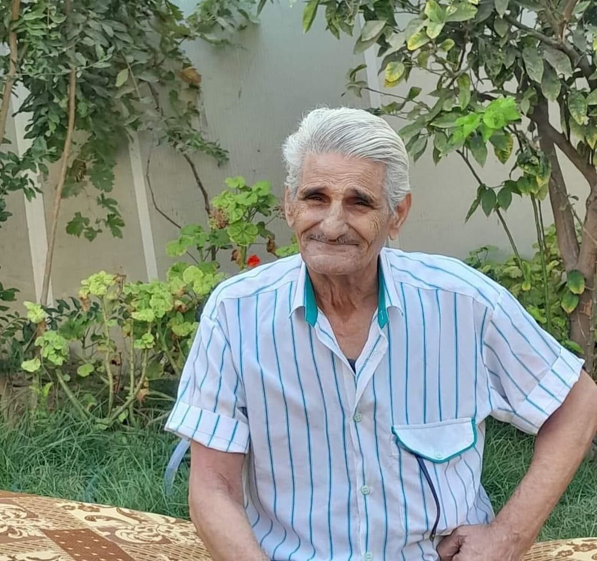 Fathi Ghaben was frequently hailed as the Van Gogh of Gaz
Fathi Ghaben Photo: Sliman Mansour via Facebook