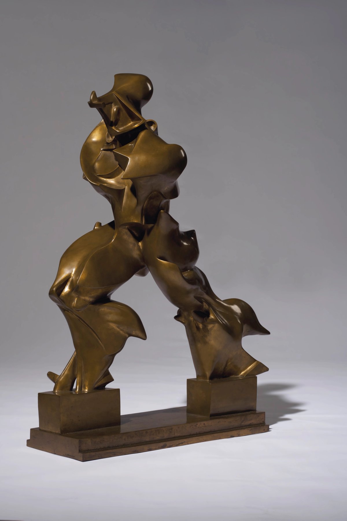 Umberto Boccioni’s Unique Forms of Continuity in Space (Forme uniche della continuità nello spazio), cast in 1972 Courtesy of Christie's