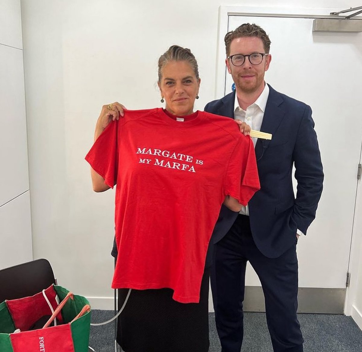 Tracey Emin and Nicholas Cullinan
photo: Instagram Nicholas Cullinan