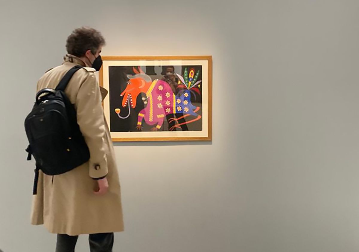 A work by Maria Prymachenko has been included in the Venice Biennnale's main exhibition The Milk of Dreams © The Art Newspaper