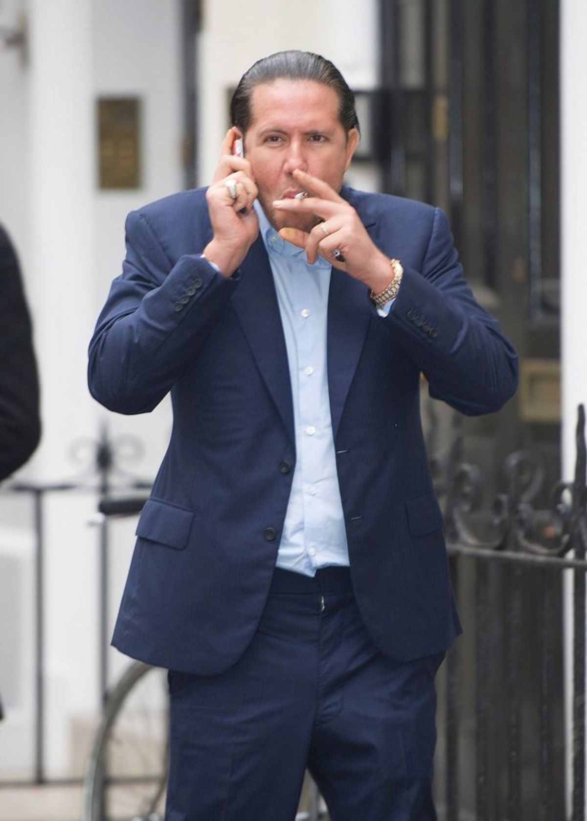 James Stunt, charged with money laundering and forgery © Rex Shutterstock/Georgie Gillard