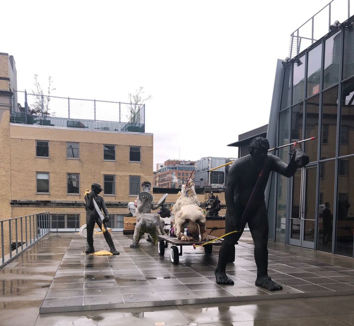 Nicole Eisenman, Procession (2019) Courtesy of the artist and Susanne Vielmetter Los Angeles Projects