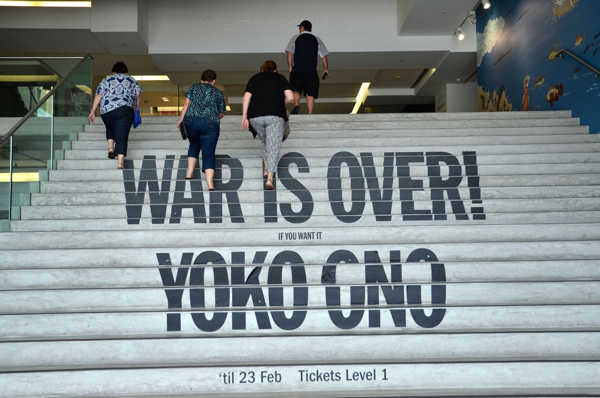 Despite reservations, Yoko Ono's show at MCA Sydney drew 74,612 visitors © CandyAppleRed Images / Alamy Stock Photo
