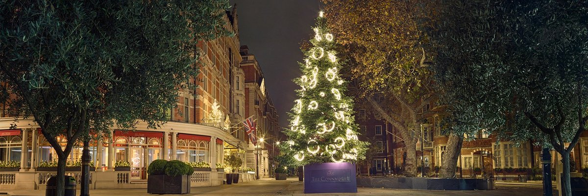 Rachel Whiteread's Christmas tree in London
courtesy: The Connaught