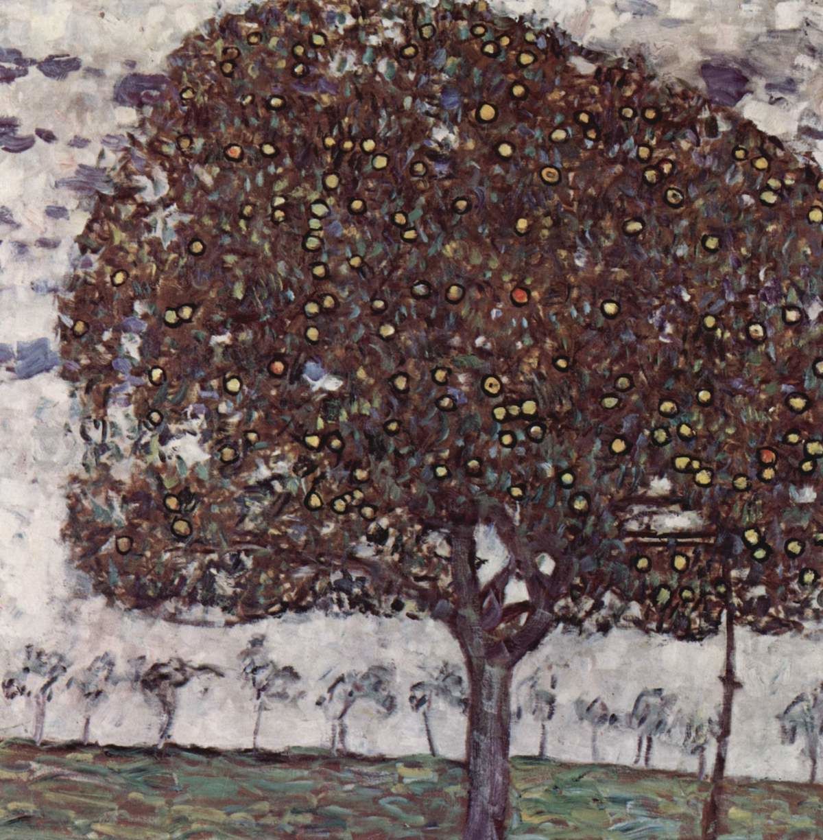 Gustav Klimt, Apple Tree II (1916) Photo: Wikimedia Commons