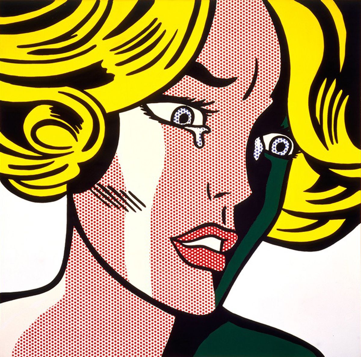 Roy Lichtenstein's Frightened Girl (1964) Estate of Roy Lichtenstein/DACS 2018