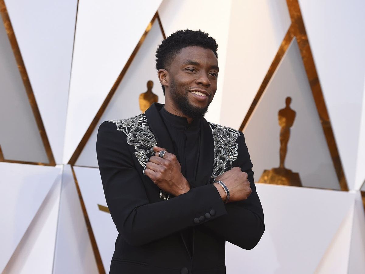 Chadwick Boseman at the 2018 Oscars. Jordan Strauss/ AP