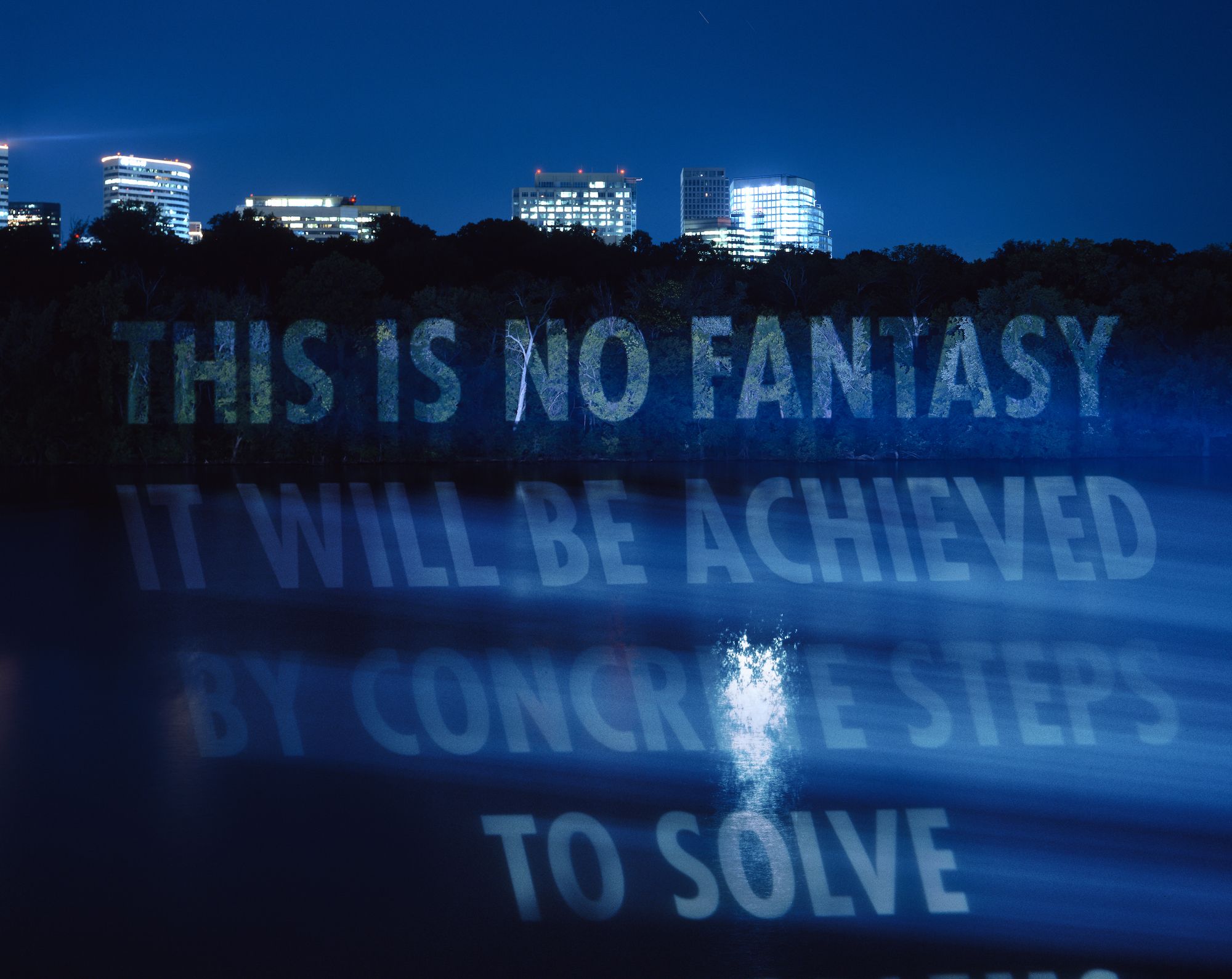 Jenny Holzer to project quotes about democracy in DC to celebrate