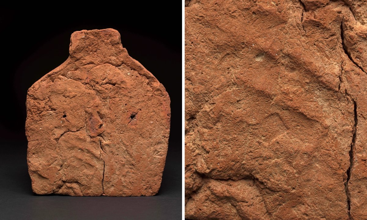 4,000-year-old Ancient Egyptian handprint discovered by Cambridge museum