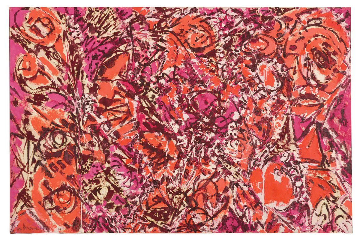 Lee Krasner’s Icarus (1964) © The Pollock-Krasner Foundation. Photo: Diego Flores. Courtesy of Kasmin Gallery