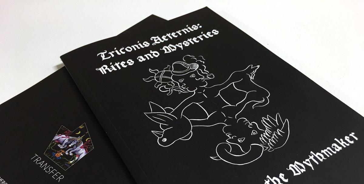 Triconis Aternis: Rites and Mysteries, an artist book from Zardulu the Mythmaker Courtesy of TRANSFER