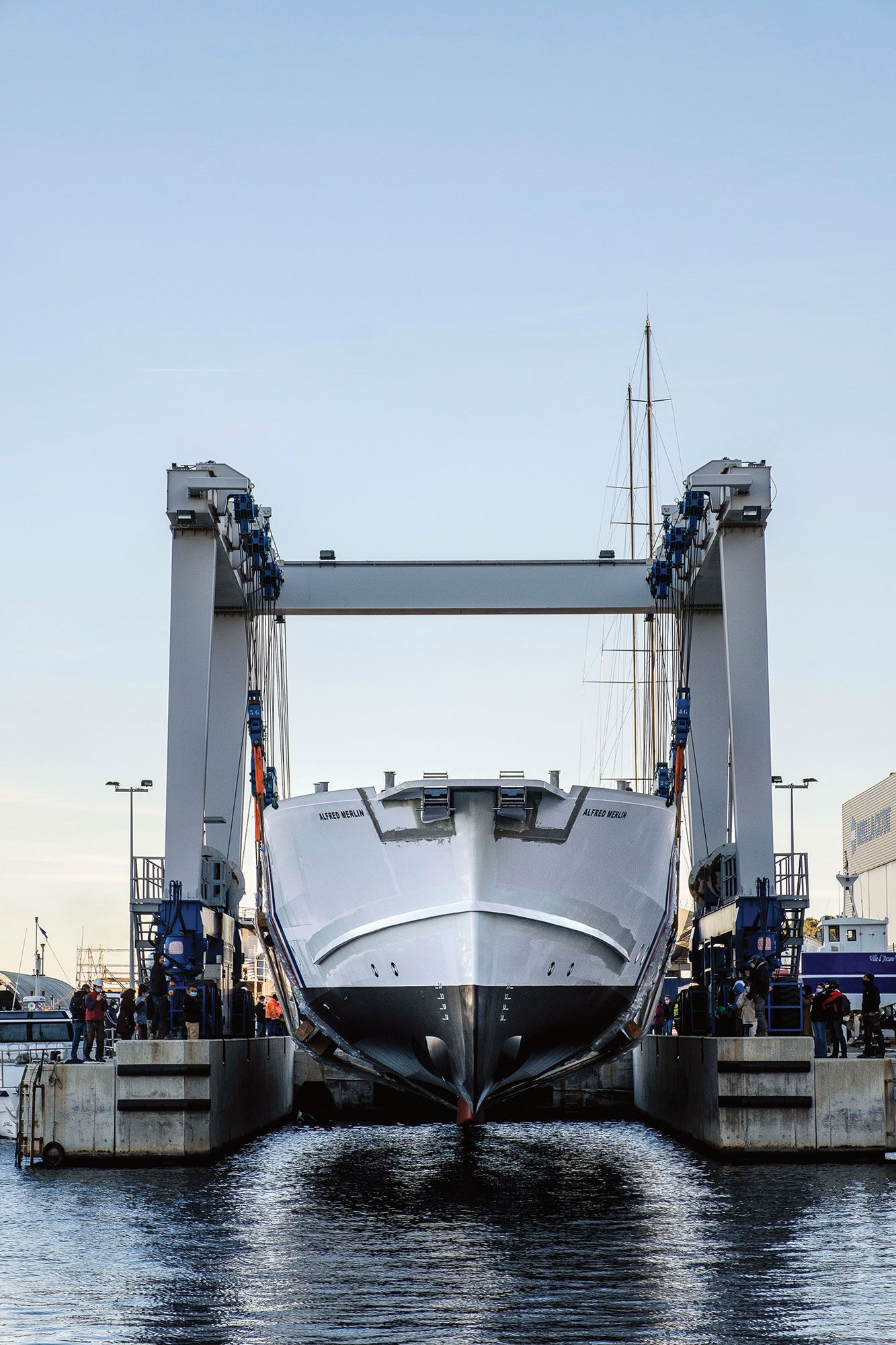 France's new ship for marine archaeology, the Alfred Merlin will investigate shipwrecks around the world Photo: Teddy Seguin/DRASSM