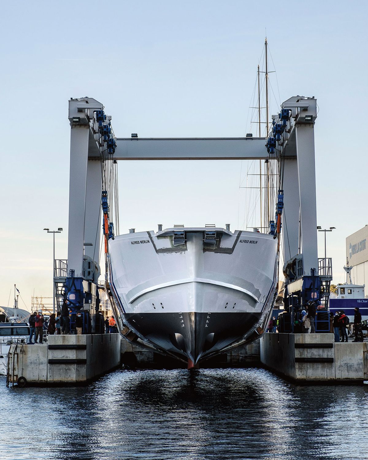 France's new ship for marine archaeology, the Alfred Merlin will investigate shipwrecks around the world Photo: Teddy Seguin/DRASSM