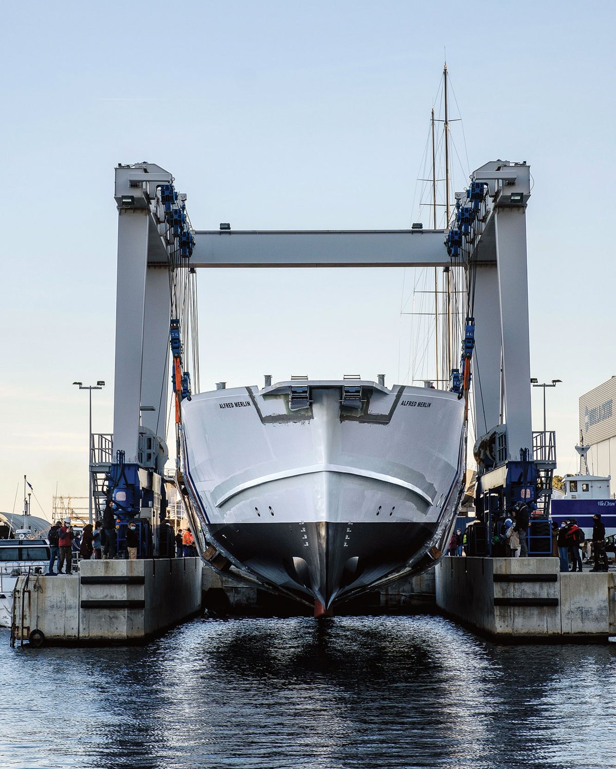 France's new ship for marine archaeology, the Alfred Merlin will investigate shipwrecks around the world Photo: Teddy Seguin/DRASSM