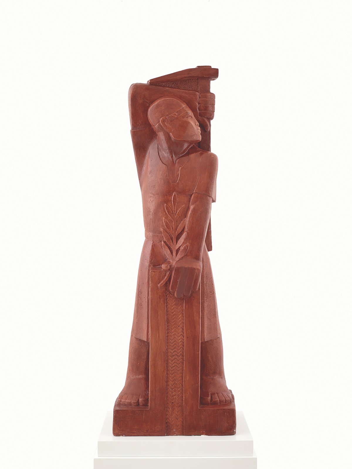 The Worker, bought by Ramzi Dalloul from Bonhams in 2015 as a work by Mahmoud Moussa. The auctioneer has now refunded his money following doubts over the work’s authenticity