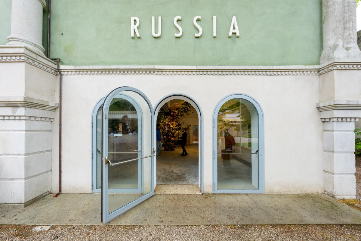 The Russia pavilion presented the exhibition The tree is rooted in the sky at this year's Venice Biennale In Minor Keys Photo: Andrea Avezzù; courtesy: La Biennale di Venezia
