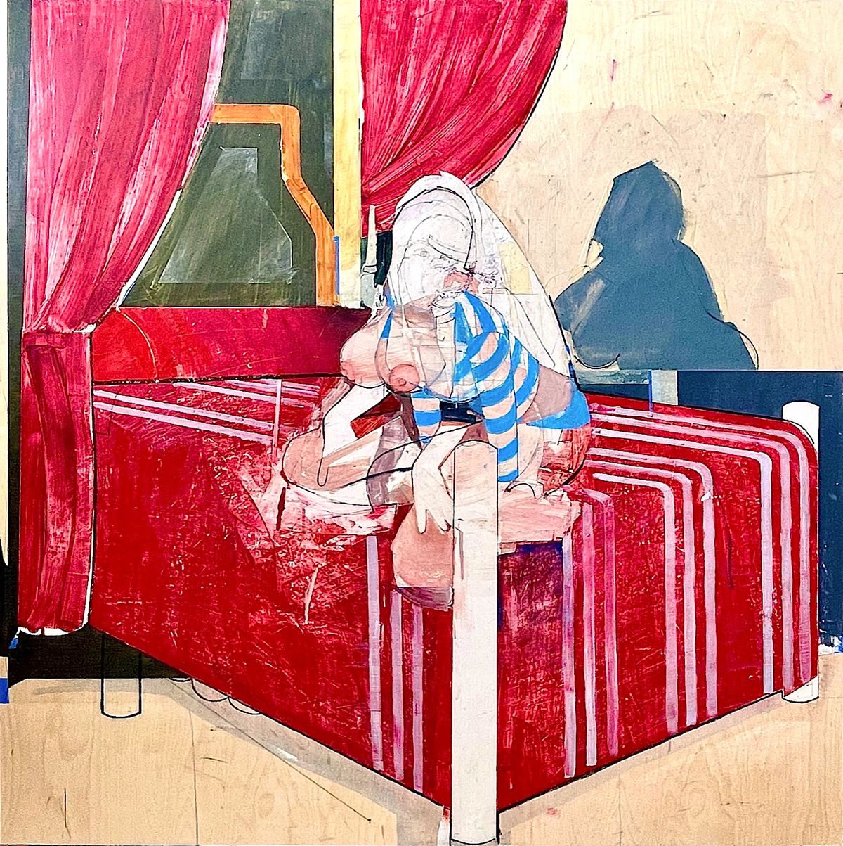 Karim B. Hamid, fa.fn60 (Ornate Folly) / Diptych (2022). Courtesy Alchemy Gallery.