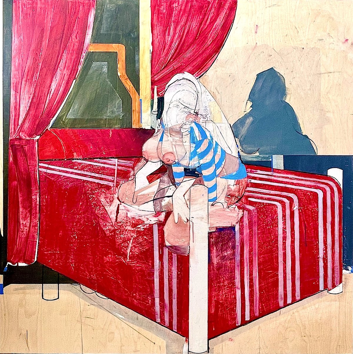 Karim B. Hamid, fa.fn60 (Ornate Folly) / Diptych (2022). Courtesy Alchemy Gallery.