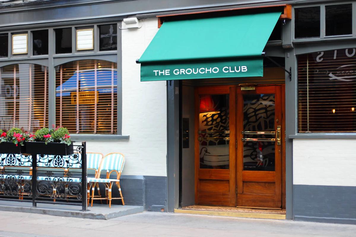 The Groucho Club in London has had its license suspended

