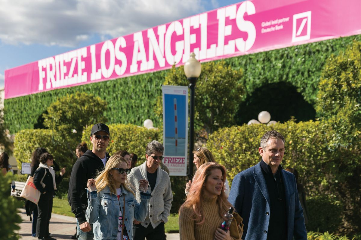 Frieze launched its Los Angeles edition in 2019—but it is not the only show in town © Mark Blower, Courtesy of Frieze