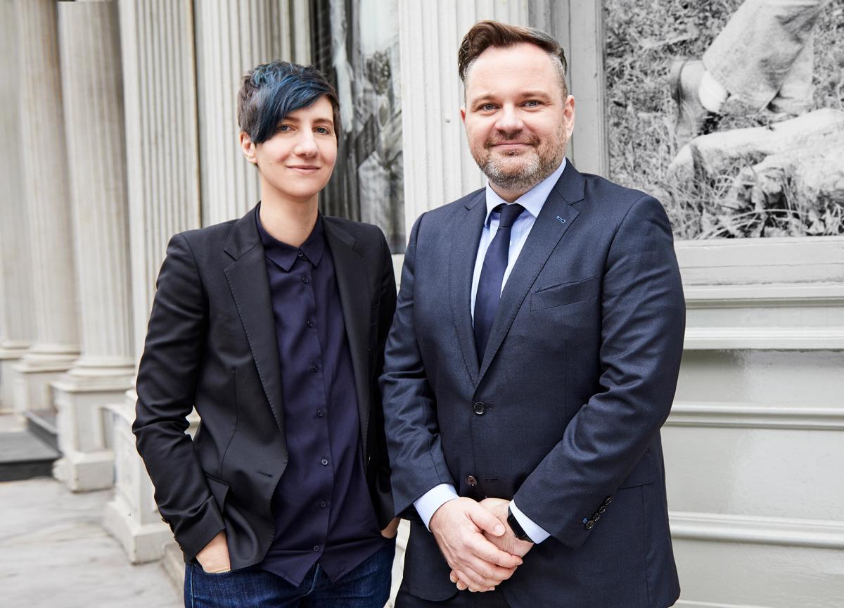 Stamatina Gregory and Gonzalo Casals Photograph: Steven Love Menendez. Courtesy of the Leslie-Lohman Museum of Art.