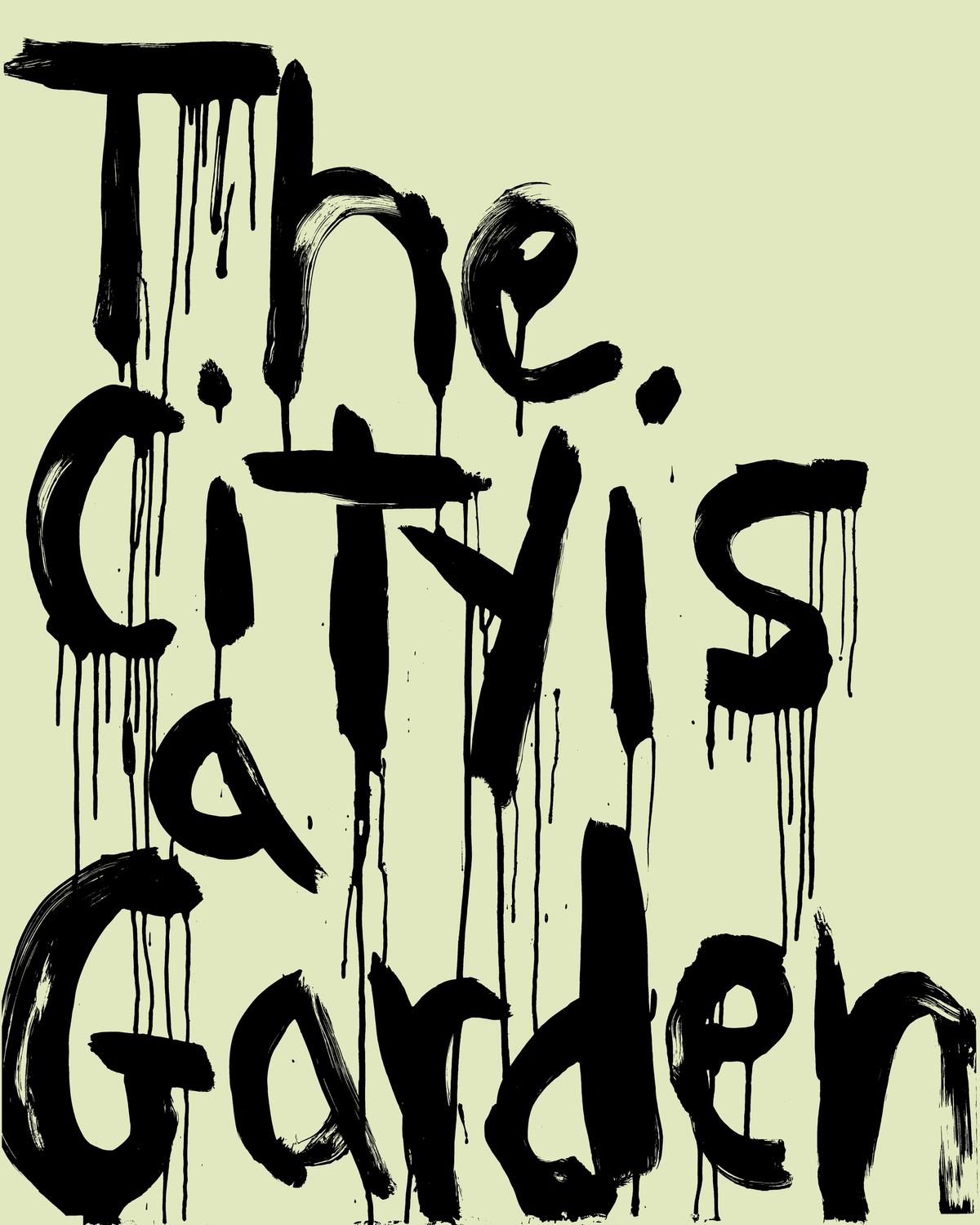 Kim Gordon, The City is a Garden, 2021 Courtesy: the artist and Printed Matter / St Marks.