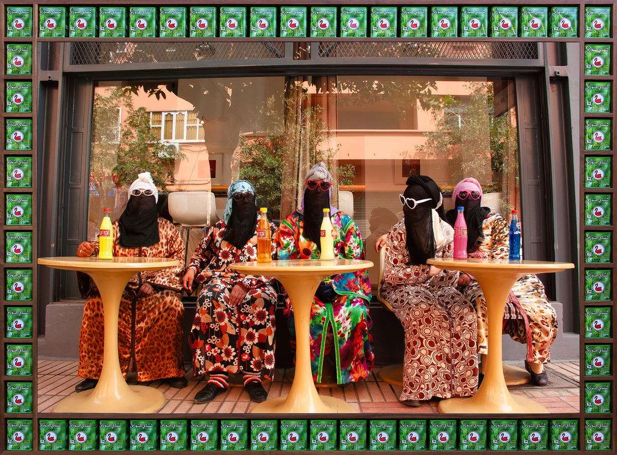 Hassan Hajjaj, Keshmara (2010), a limited-edition print sold via 1-54 Contemporary African Art Fair to raise funds for Assafou Association, a non-profit focused on education for children and women in rural communities in the Atlas Mountains
© Hassan Hajjaj. Courtesy of Karima & Crew, the Artist and 1-54