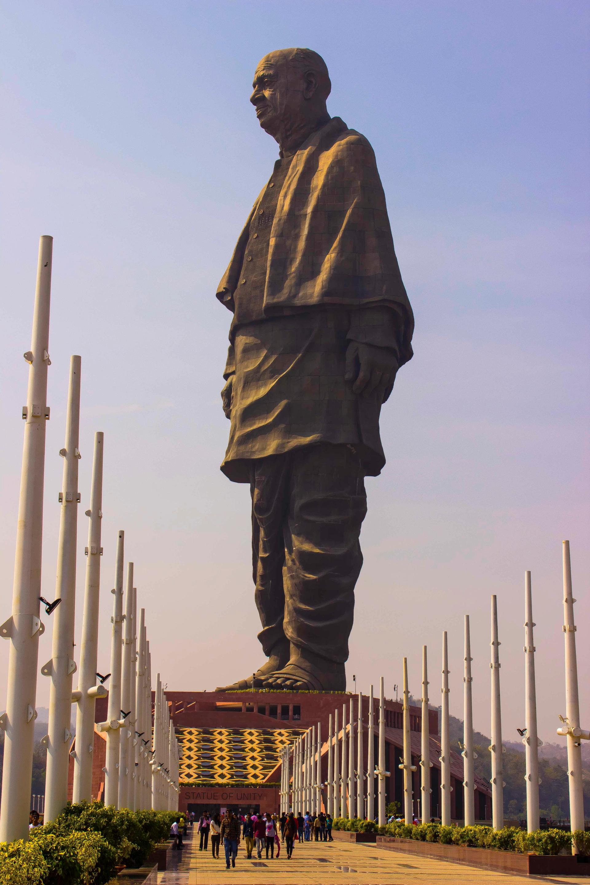 Statue of Unity in Gujarat wikimedia