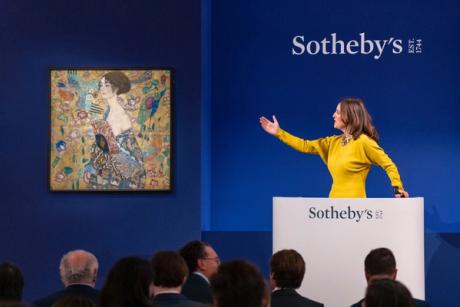  Sultry Klimt portrait breaks European auction record, selling for £85.3m in London 